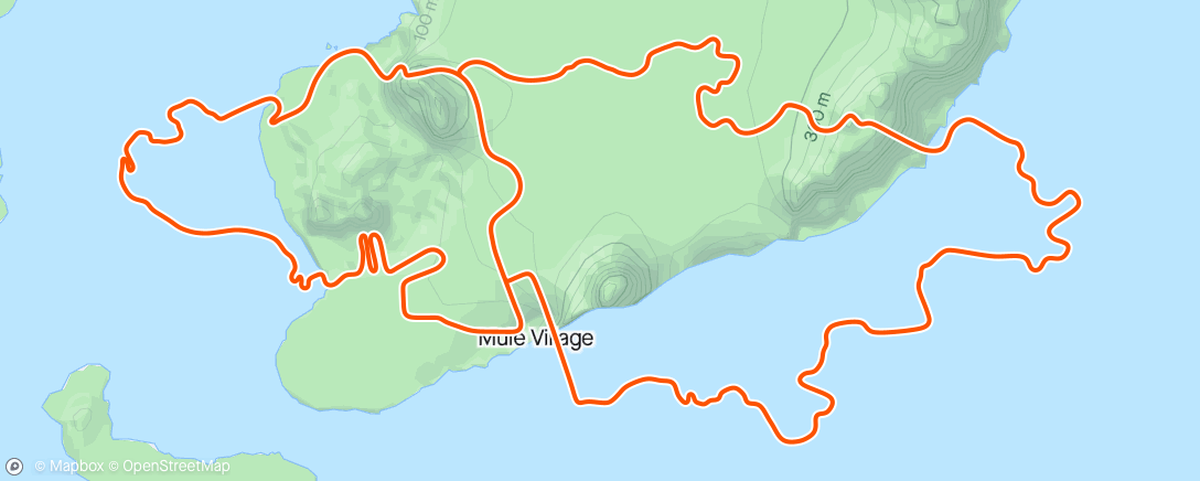 Map of the activity, Zwift - Foundation on Big Flat 8 in Watopia