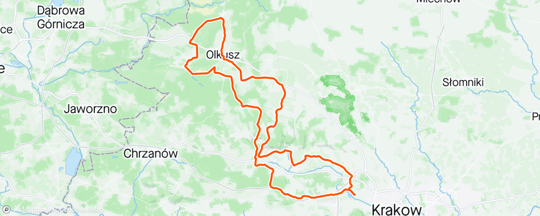 Map of the activity, Pod pustynię Błędowską 🐫