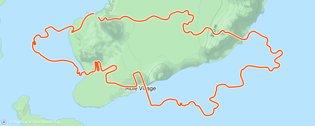 Map of the activity, Zwift - Spiral into the Volcano in Watopia