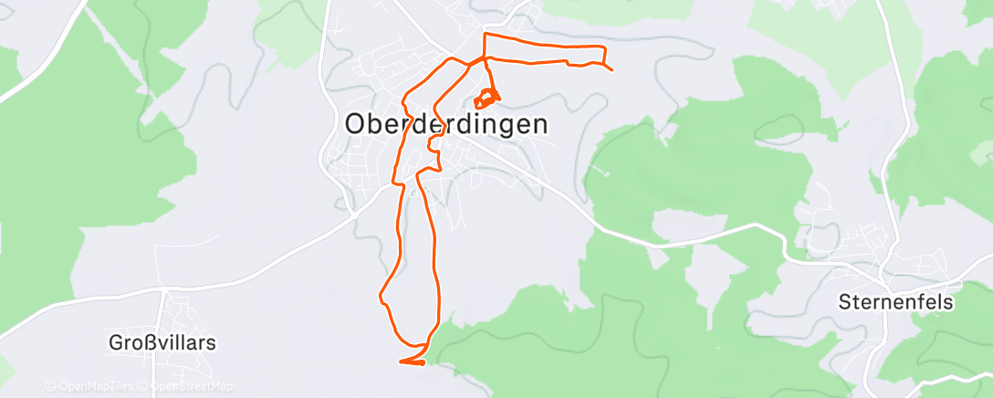 Map of the activity, bisschen beine drehen