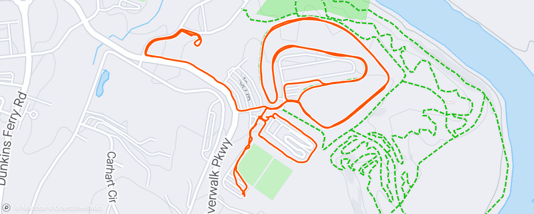 Map of the activity, Rock Hill