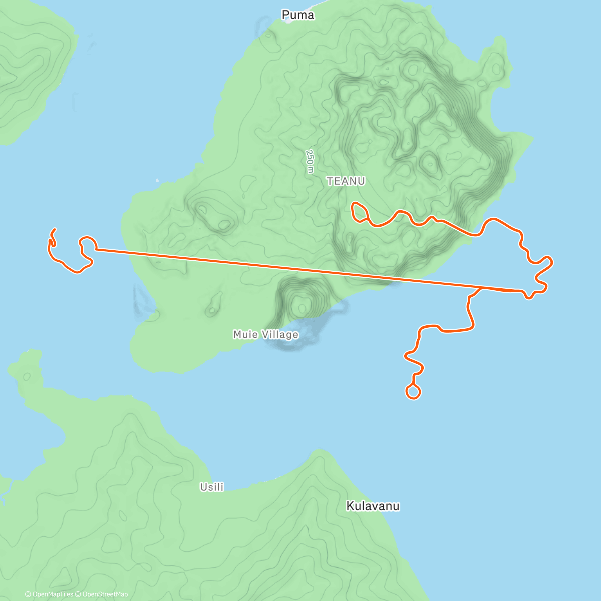 Map of the activity, Zwift - Tempus Fugit in Watopia