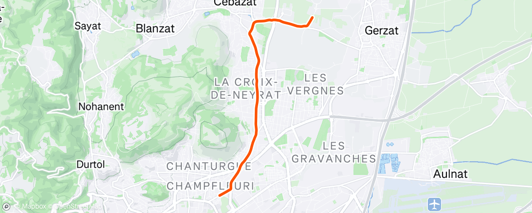 Map of the activity, Travail