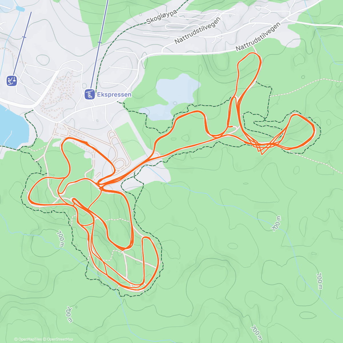 Map of the activity, Juleftan