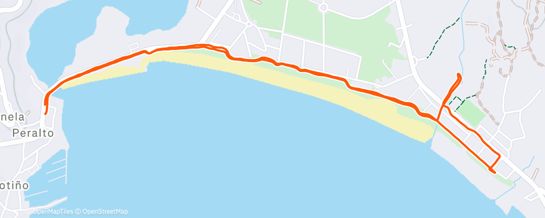 Карта физической активности (Caminata a la hora del almuerzo)