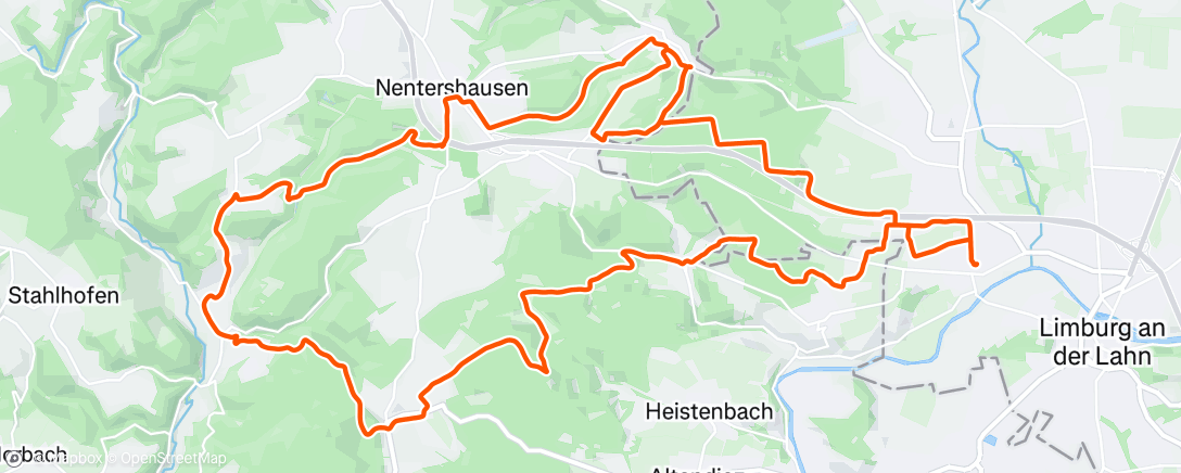 Map of the activity, Taunustaler Xmas hm battle 2025