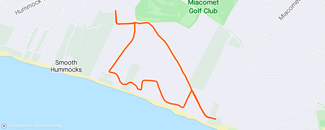 Map of the activity, Race For Recovery