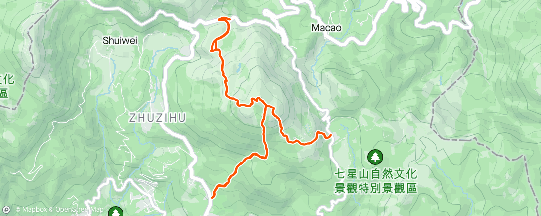 Mapa de la actividad (午間跑步)