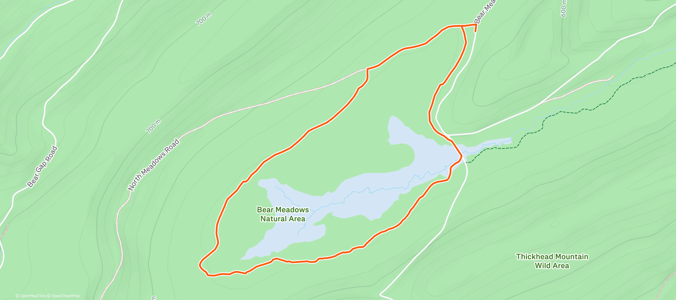 Bear Meadows Loop (Jean Aron Path) | 3.6 mi Hiking Trail on Strava
