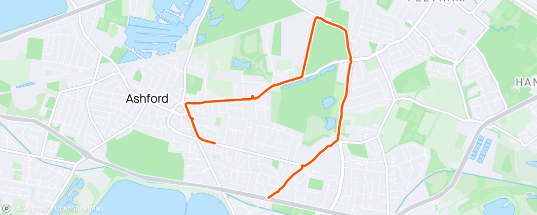 Kaart van de activiteit “Another run with Alexander”