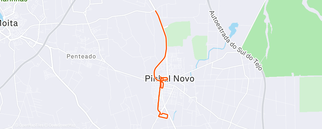 Карта физической активности (Evening Run🧘🧘)