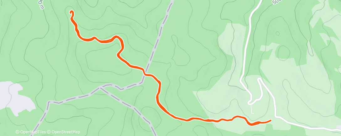 Map of the activity, Pod dlhom čase Oselna skala..a bolo to 10km ..zle zapocitali hodiny