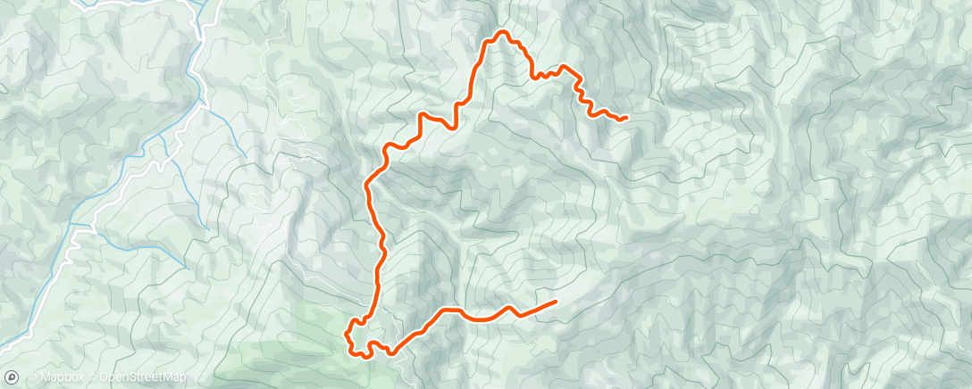 Map of the activity, Zwift - R.G.V. in France