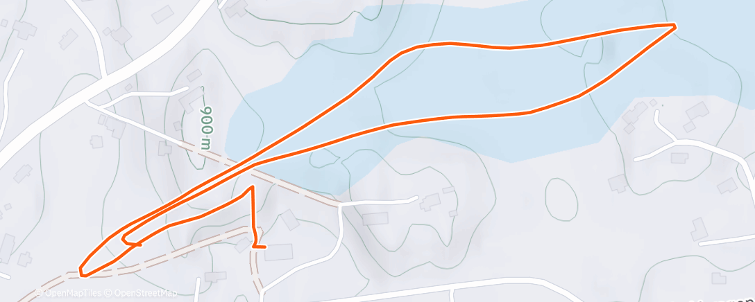 Карта физической активности (Oppvarming på stadion med staver)