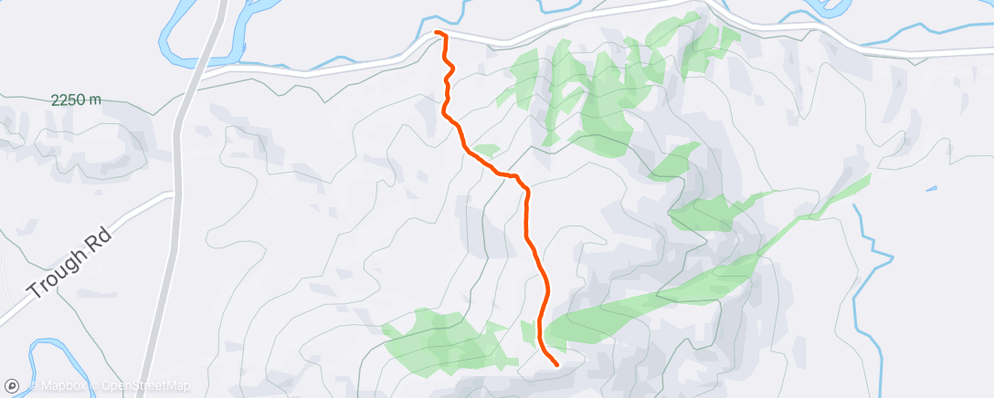 Map of the activity, Cloud Walker