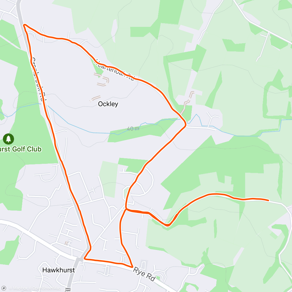 Map of the activity