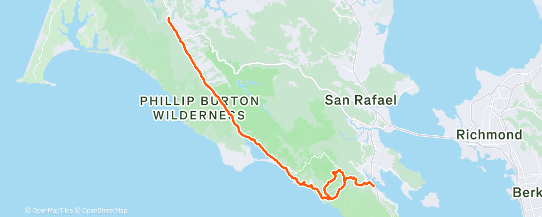 Peta aktivitas, Cycling