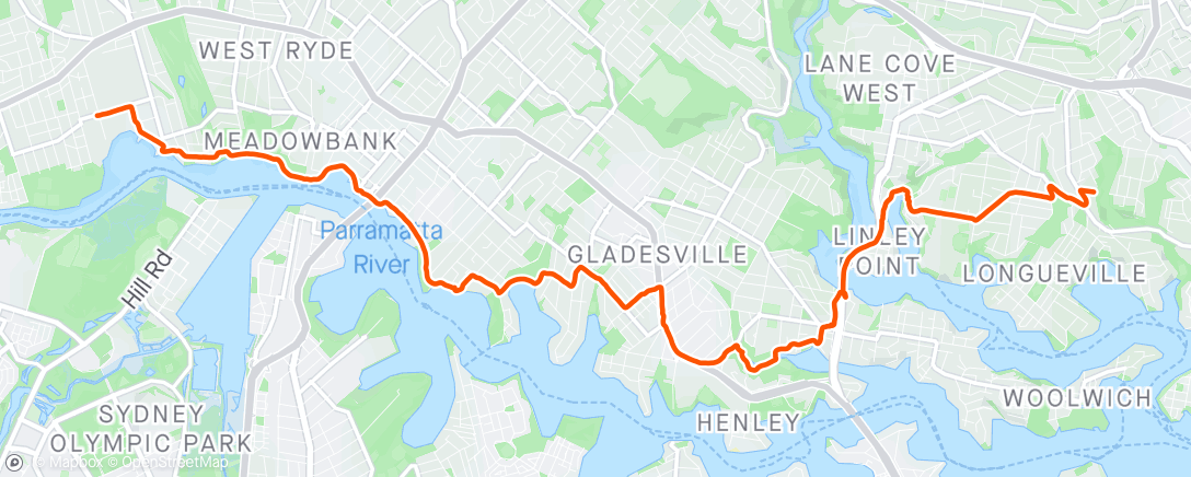 Карта физической активности (Walk home from work)