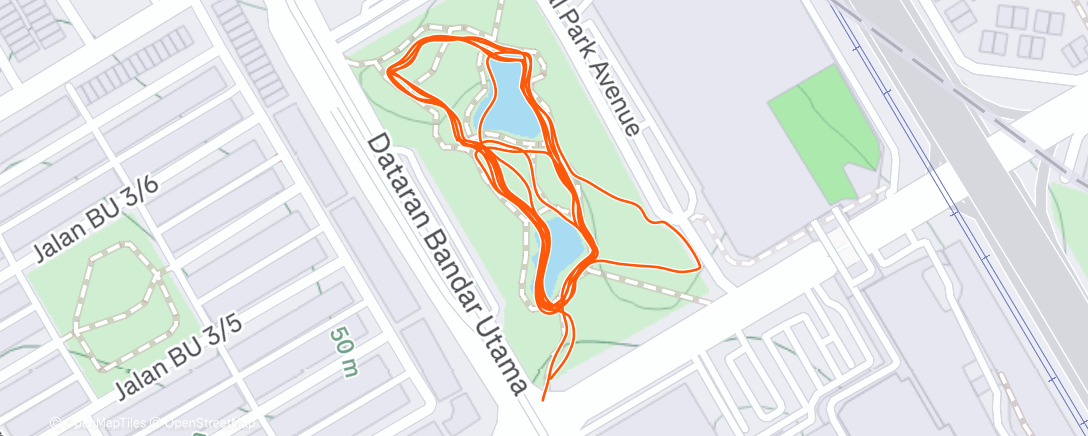 Map of the activity, Petit déblocage pour demain matin ...