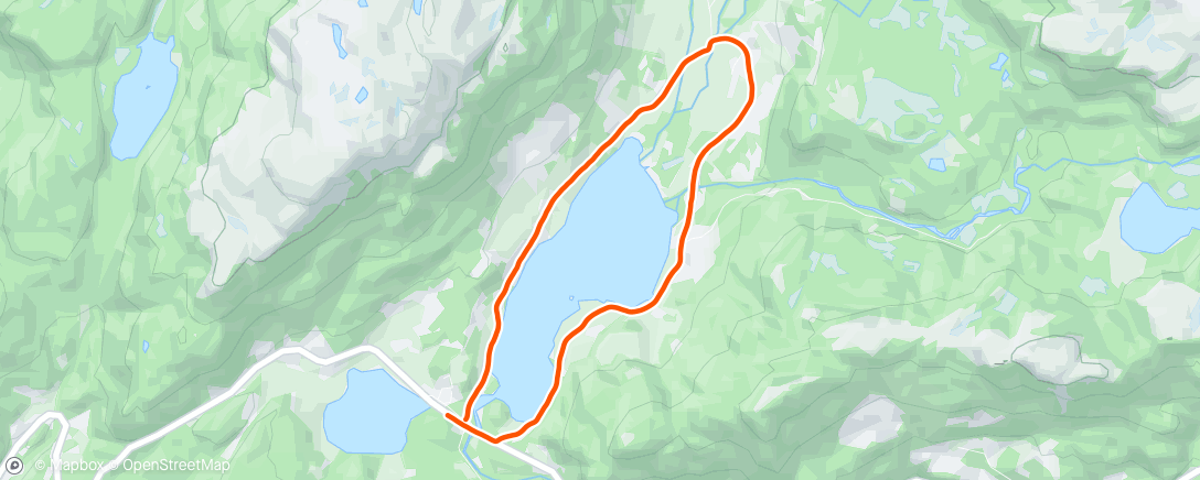 活动地图，Ølmedal rundt 29:08