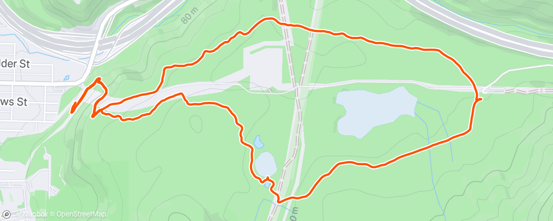 Map of the activity, little jaunt with ely!