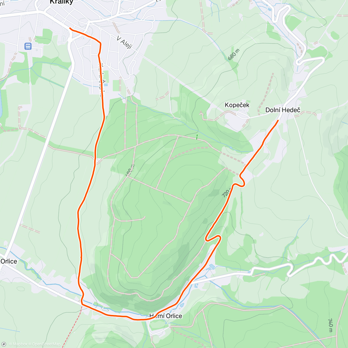 Map of the activity, Fouká jako 🐷