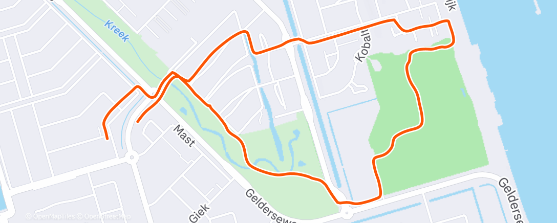 Map of the activity, Bochtige Bulten