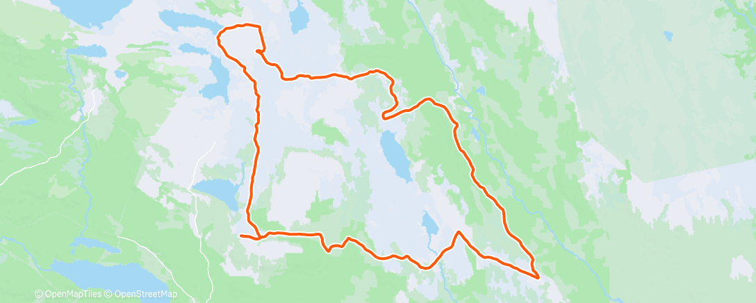 Map of the activity, Lang korttur🤷‍♂️