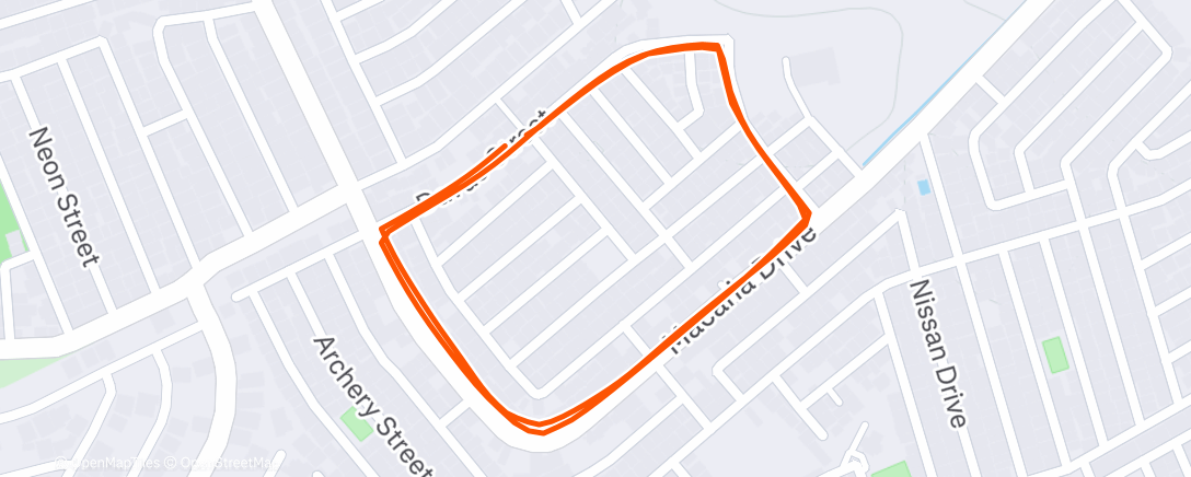 Map of the activity, Nike Run Club: 12 Weeks to Go - Recovery Run