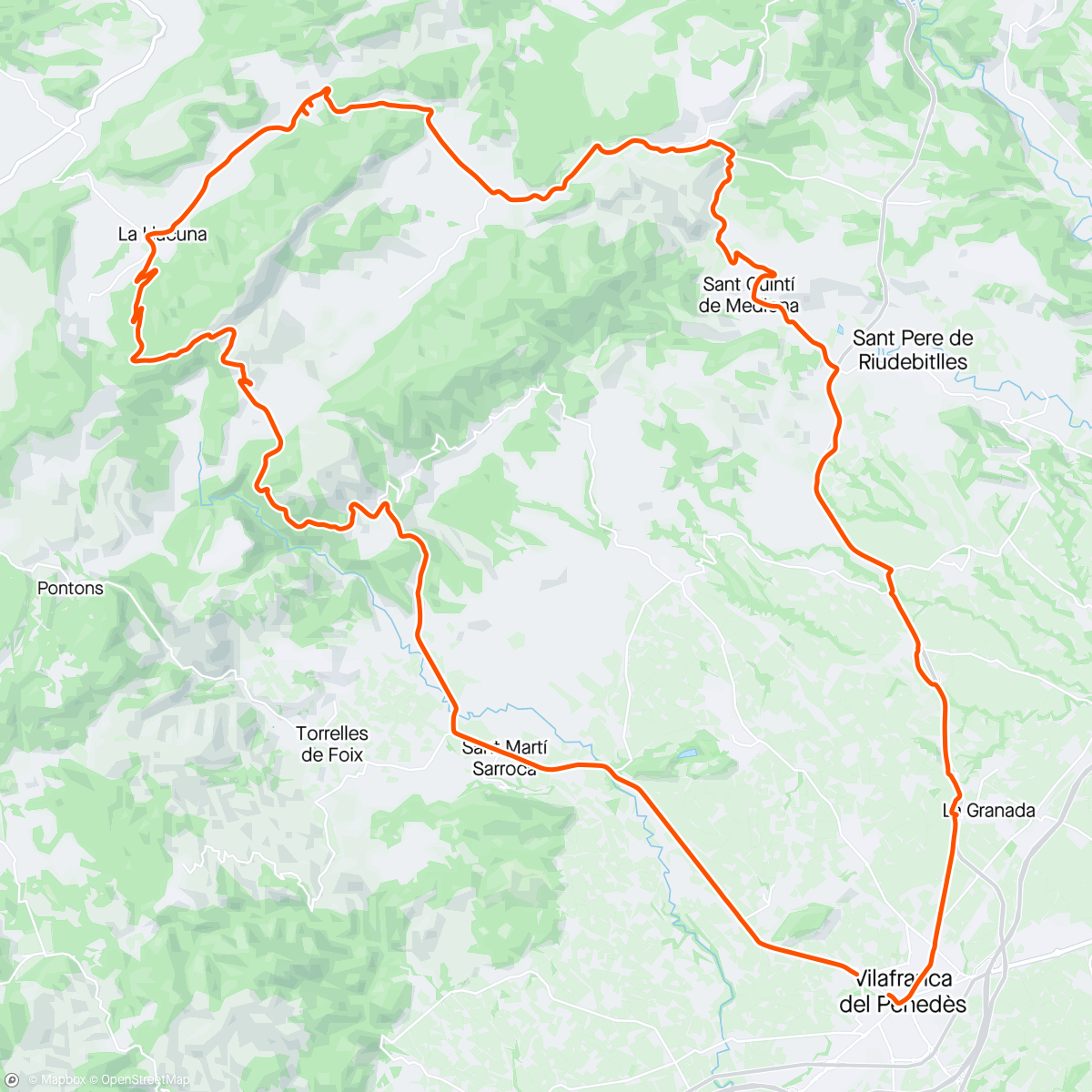 Map of the activity, Rofes