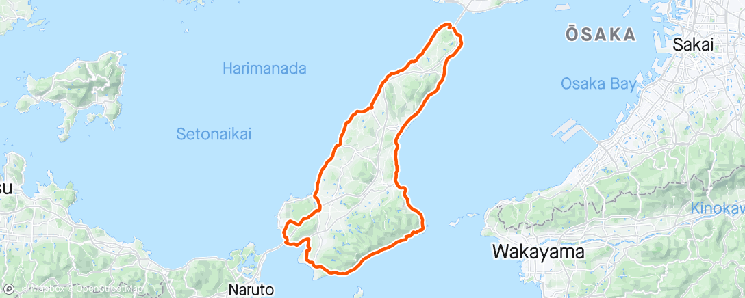 Mapa da atividade, アワイチ