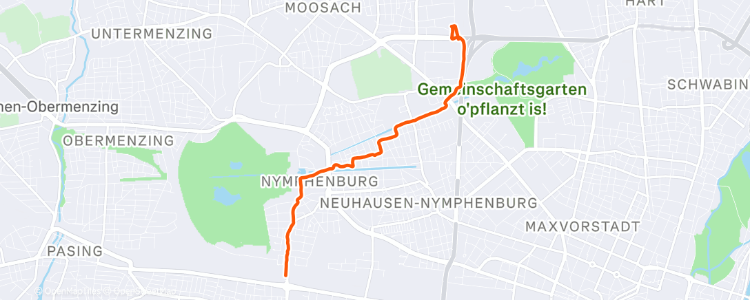 Mappa dell'attività Evening Ride #commutemarker.com