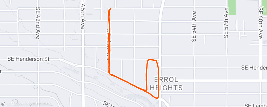 Map of the activity, Lunch Walk