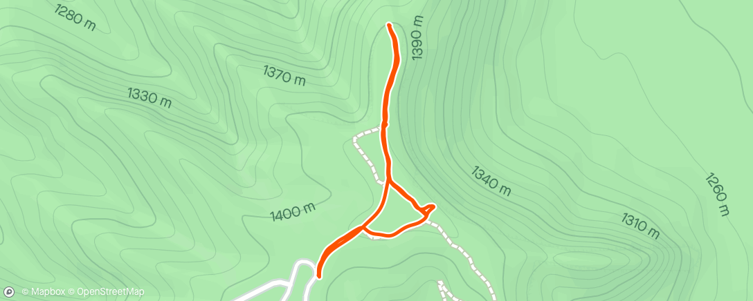 Карта физической активности (Lunch Hike ☀️)