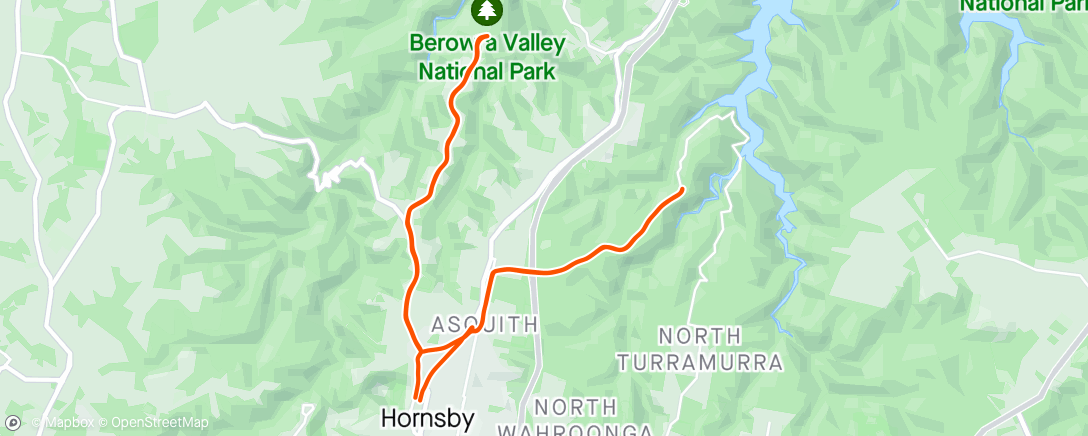 Map of the activity, Bobbo tops and Summerville