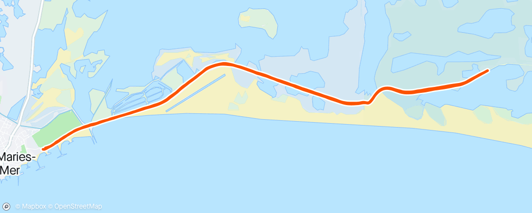 Map of the activity, Saintes-Maries-de-la-Mer