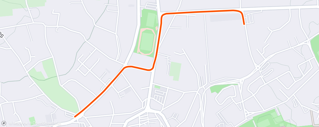 Map of the activity, Morning Ride