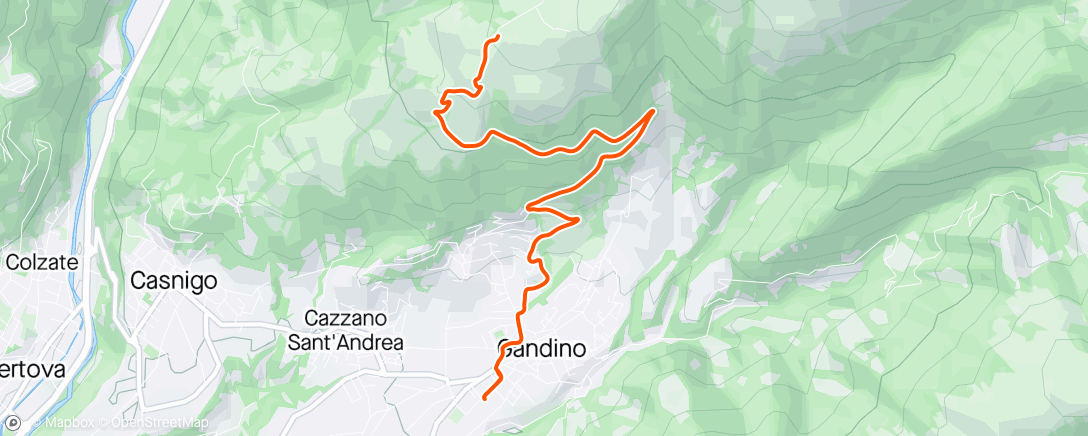 Mapa de la actividad (Afternoon Ride)