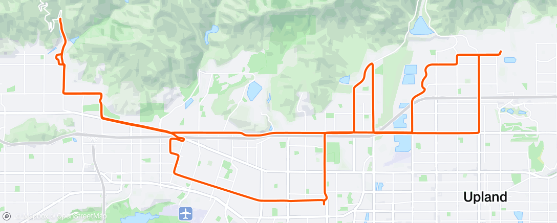 Map of the activity, Morning Ride