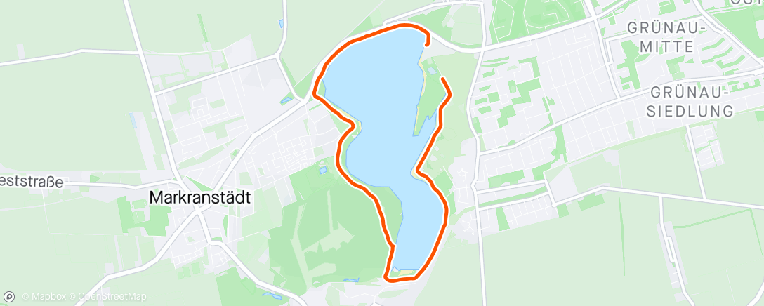 Map of the activity, run the lake 2 von 7