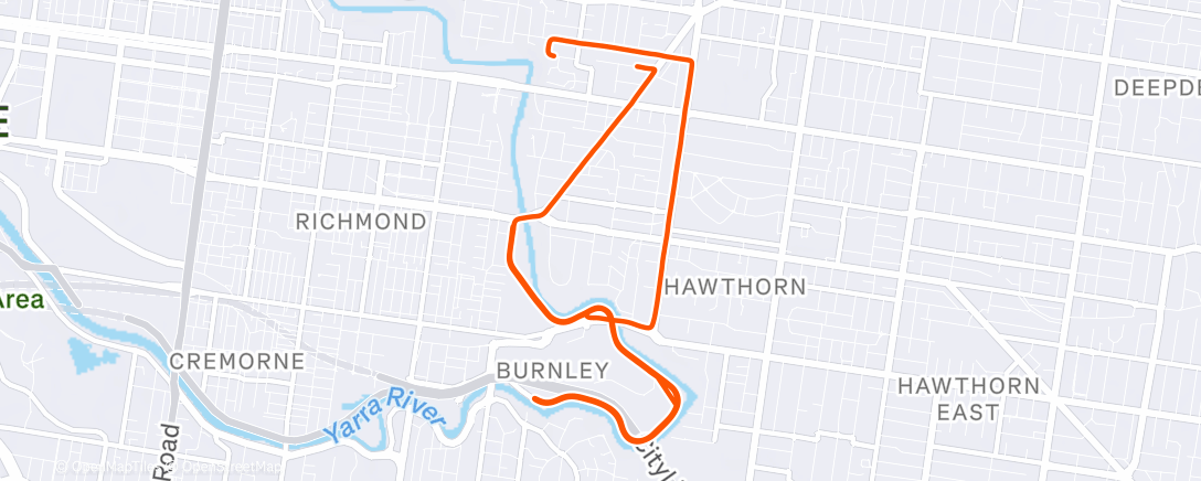 Map of the activity, Quick debut