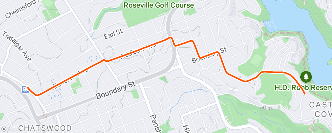 Mapa de la actividad (🚉Train Out or In (Roseville))