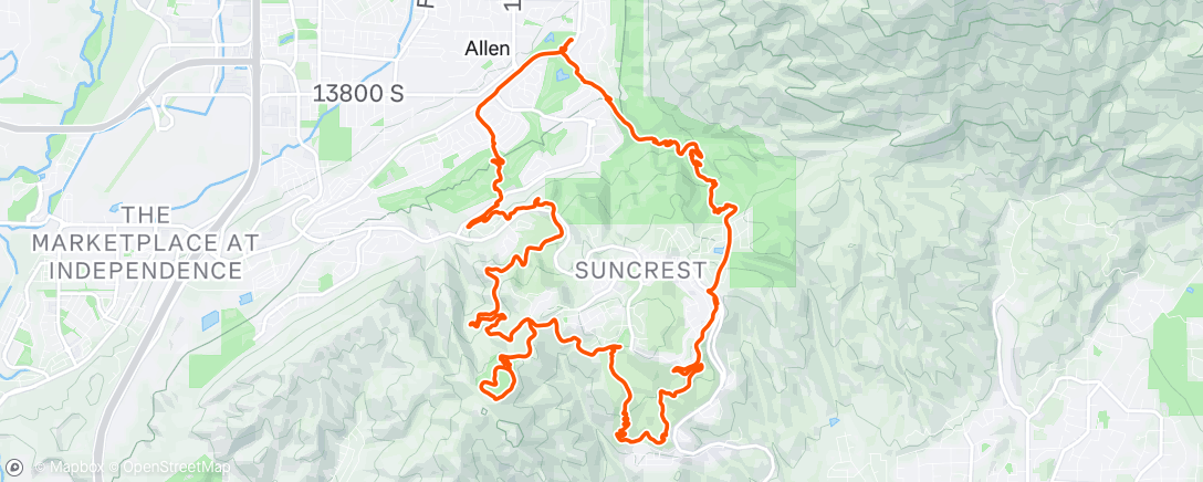 Map of the activity, I want pocket snacks