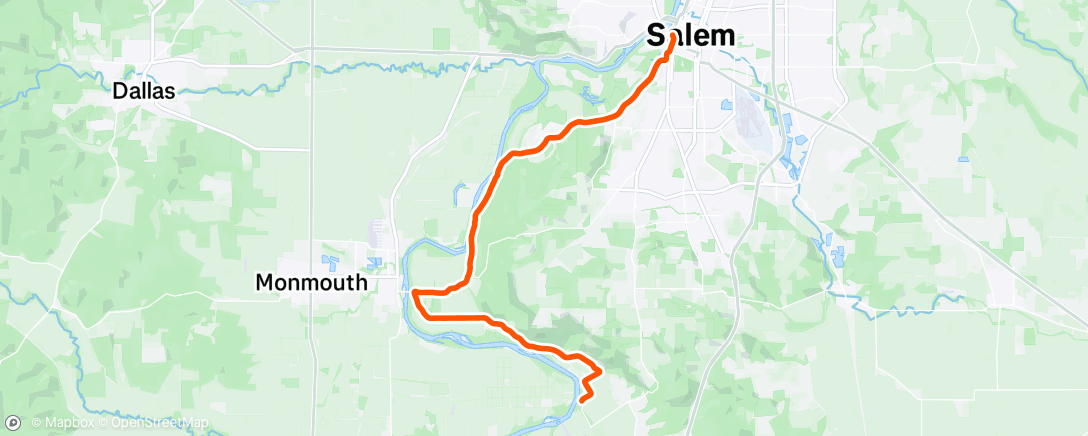 Map of the activity, FulGaz - IRONMAN 70.3 Oregon