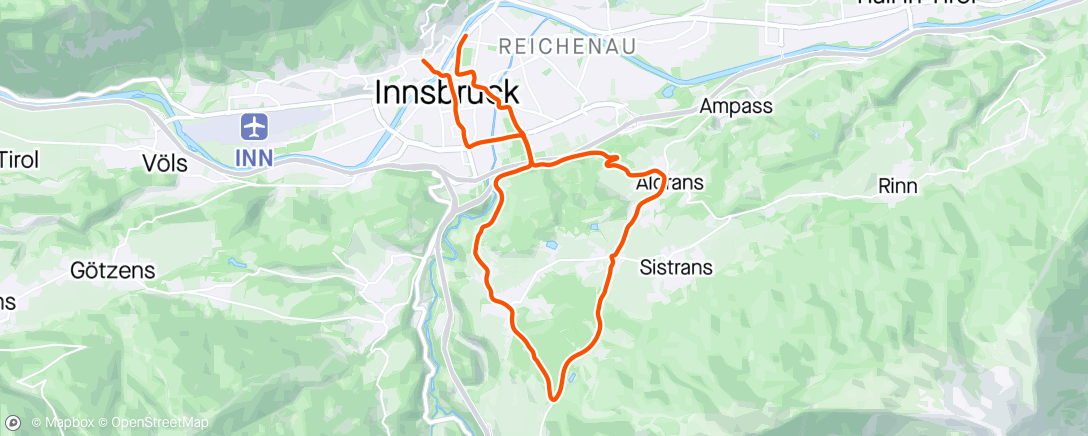 Map of the activity, Zwift - Day 3 in Innsbruck