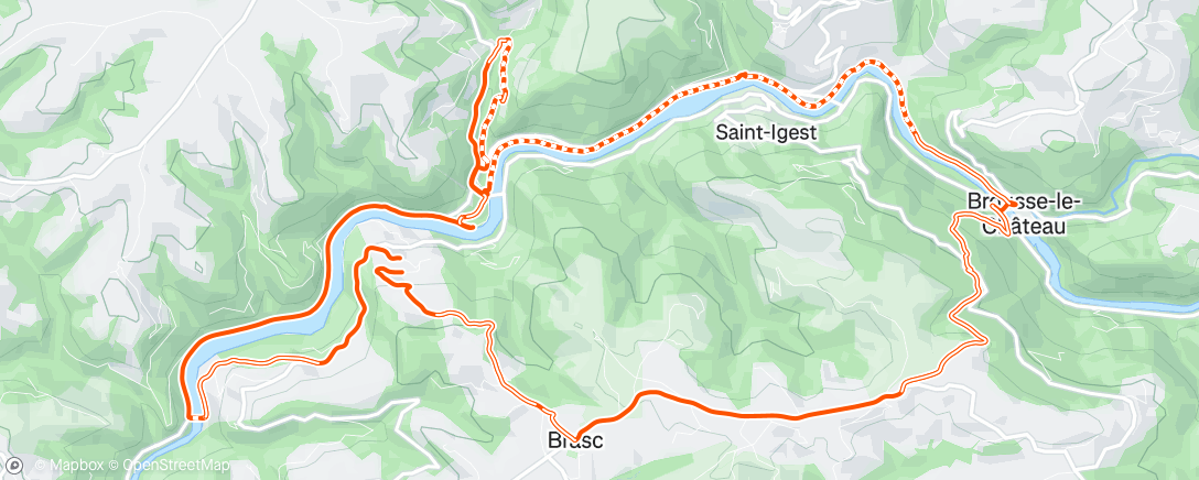 Carte de l'activité