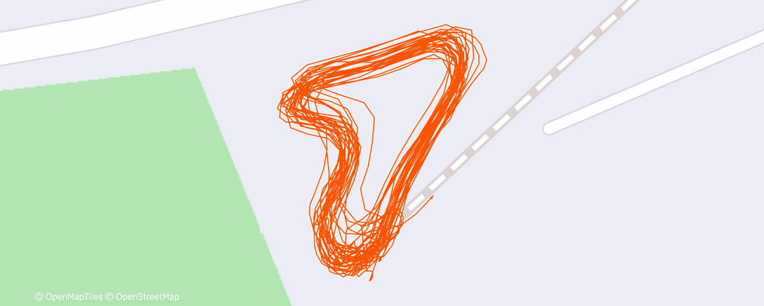 Map of the activity, Pumptrack Nitra
