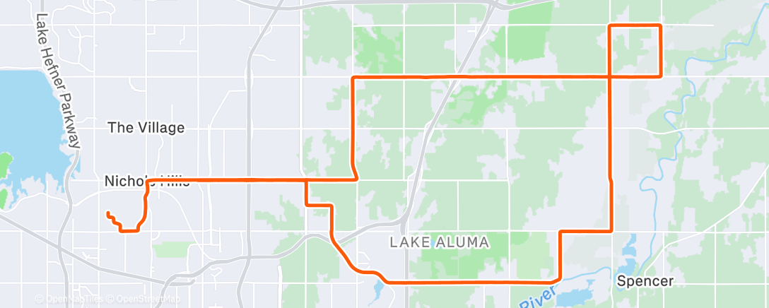 Map of the activity, What a beaut ☀️