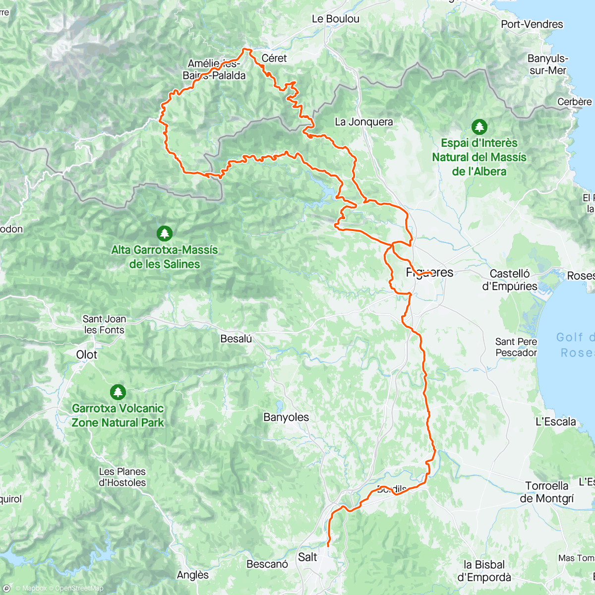 Mapa da atividade, 08-06-2024 Tour de France 🇲🇫 w/ Ciaran and Nick