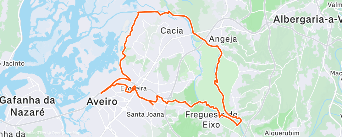 Map of the activity, Último mergulho do ano